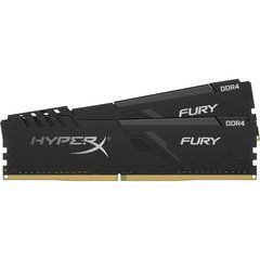 DDR4 3200 32GB (2x16GB) Память для ПК Kingston HyperX FURY B4 Black CL16 (box) HX432C16FB4K2/32