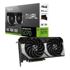 Відеокарта ASUS GeForce RTX 5070 12GB GDDR7 OC DUAL-RTX5070-O12G 90YV0M17-M0NA00