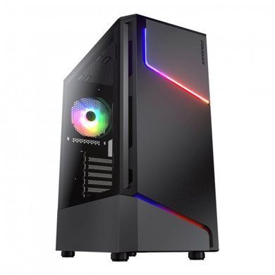 ATX без БЖ Корпус геймерський Cougar MX360 RGB 3xUSB, 2*3.5"+2*2.5", 2*120 RGB Fans, скляне вікно MX360 RGB