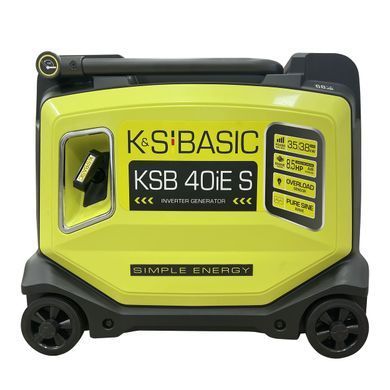 Генератор бензиновий інверторний Konner&Sohnen KSB 40iE S, 230В, 3.8кВт, електростартер, 43кг KSB40IES