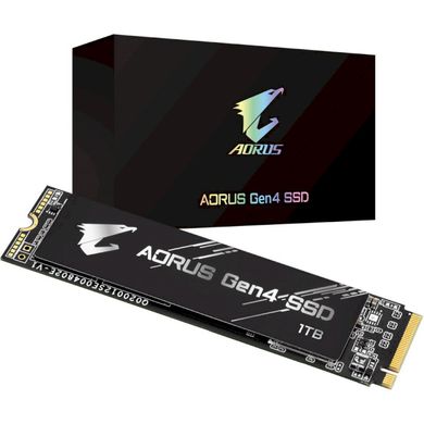 1TB Gigabyte Твердотельный накопитель SSD M.2 AORUS NVMe PCIe 4.0 4x 2280 GP-AG41TB
