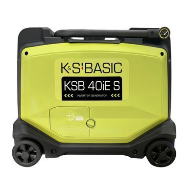 Генератор бензиновий інверторний Konner&Sohnen KSB 40iE S, 230В, 3.8кВт, електростартер, 43кг KSB40IES