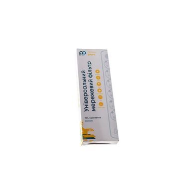 Мережевий фільтр PowerPlant YS-N6086/7c 7м, 3x0.75мм2, 6 розеток, 1xUSB, 2xType-C,100% мідь EX610686