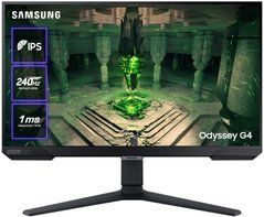 Монітор Samsung 27" Odyssey G4 S27BG400EI 2*HDMI, DP,, IPS, 240Hz, 1ms LS27BG400EIXUA