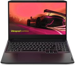 Ноутбук Lenovo IdeaPad Gaming 3 15IHU6 15.6FM/i5-11320H/16/512 SSD+1TB HDD/GTX 1650 4GB/DOS/BL/Shadow Black 82K101H1RA