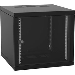 19" Шкаф ZPAS 18U 600x600 Z-BOX, съемные бок.стенки, стекл.дверь, 100kg max, черный WZ-7240-20-A5-161-BNP