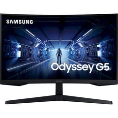 Монiтор CURVED LED LCD Samsung Odyssey G5 27" C27G55T VA монітор,2560*1440,144 Гц LC27G55TQWIXCI