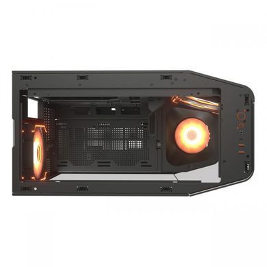 ATX без БЖ Корпус геймерський Cougar FV270 RGB Black, 3*120mm, 1*140mm, ARGB Fan Pre-installed, Type-C x1, USB3.0 x2, Audio x1