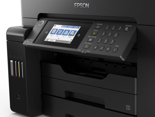 БФП ink color A3 Epson EcoTank L15160 32_32 ppm Fax ADF Duplex USB Ethernet Wi-Fi 4 inks Pigment C11CH71404