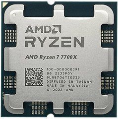 Процесор AMD Ryzen 7 7700X (4.5GHz 32MB 105W AM5) Tray 100-000000591