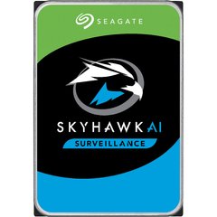 8Tb Жорсткий диск для відеоспостереження HDD Seagate SkyHawk AI (3.5'/SATA 6Gb/s / rpm 7200) ST8000VE001