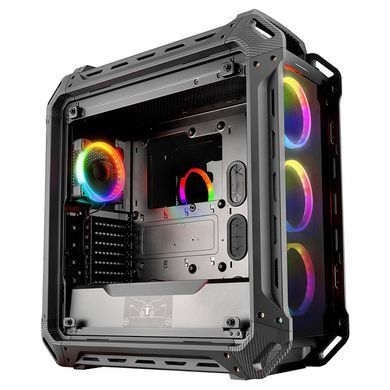 ATX без БЖ Корпус геймерський Cougar PANZER EVO RGB 2*3.5"+6*2.5", 4 RGB LED Fans+Core Box, 4 панели из каленого стекла