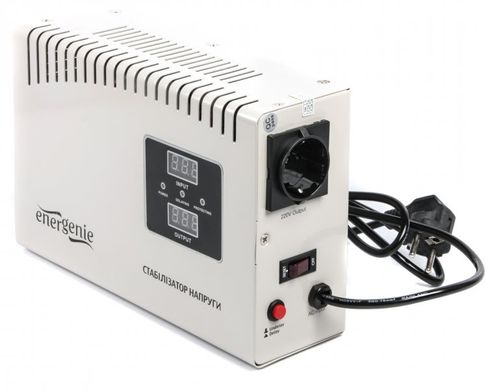 1000VA Автоматичний регулятор та стабілізатор змінної напруги EnerGenie 220 В, 1000 ВА EG-AVR-DW1000-01
