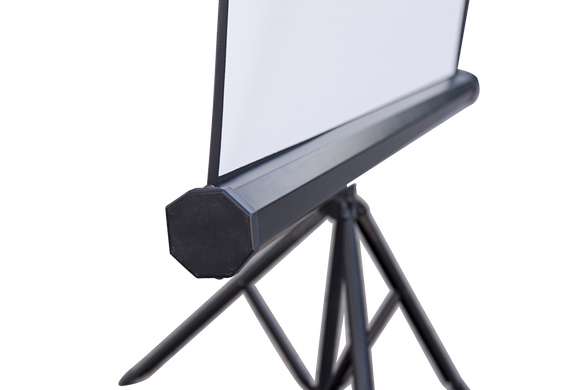 Проекційний екран ATRIA ECO TRM-AV-96 переносний на тринозі 136"(1:1) 244*244см