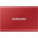 500GB Samsung Портативный SSD USB 3.2 Gen 2 T7 Red MU-PC500R/WW