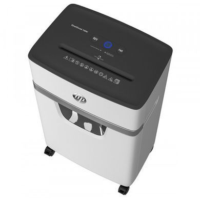 Знищувач документів (Шредер) HP OneShred 10MC, A4, 80g х 10 листів, 2*15, 20 л