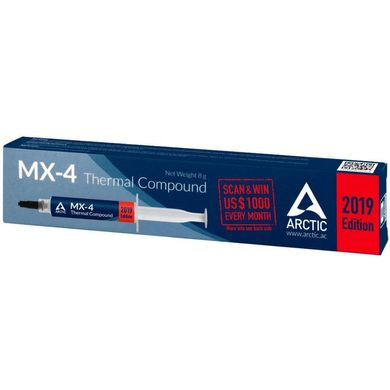 Термопаста ARCTIC MX-4, (8.5 W/m-K), 8г ACTCP00008B