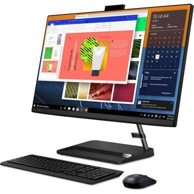 ПК-моноблок Lenovo IdeaCentre AIO 3 27ITL6 27FM/i3-1115G4/8/256/Intel HD/DOS/BL/Black F0FW006NUA