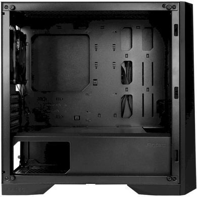 ATX без БЖ Корпус Antec DP301M,Gaming,MicroATX,2xUSB3.0, 1x120мм,ARGB стрічка,скло(бічна панель),безБЖ,чорний 0-761345-80020-4
