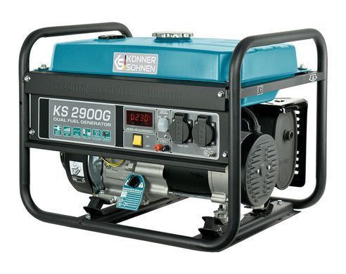 Генератор газобензиновий Konner&Sohnen KS 2900G, 230В, 2.9кВт, ручний стартер, 43кг KS2900G