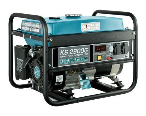 Генератор газобензиновий Konner&Sohnen KS 2900G, 230В, 2.9кВт, ручний стартер, 43кг KS2900G