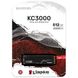 512GB Kingston Твердотільний накопичувач SSD M.2 KC3000 NVMe PCIe 4.0 4x 2280 3D TLC SKC3000S/512G