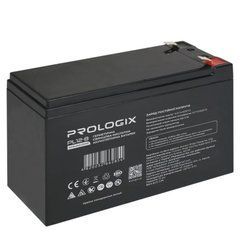 12V 8AH Акумуляторна батарея Prologix (PL12-8) AGM