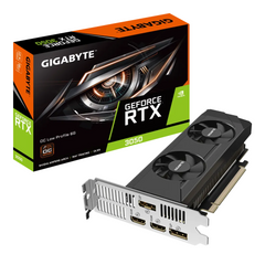 Відеокарта GIGABYTE GeForce RTX 3050 6GB GDDR6 OC Low Profile GV-N3050OC-6GL