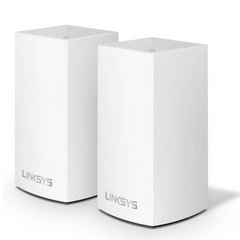 Linksys WHW0102 Беспроводной маршрутизатор Velop Whole Home Intelligent Mesh WiFi System 2-pack AC2600 WHW0102-EU