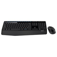 Комплект (клавиатура, мышь) беспроводной Logitech MK345 Combo Black USB 920-008534