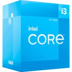 LGA1700 Процесор Intel Core i3-12100F 4/8 3.3GHz 12M LGA1200 58W w/o graphics box BX8071512100F