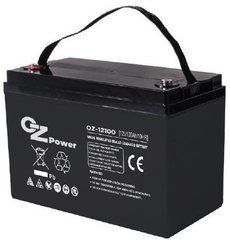 12V 100Ah Акумуляторна батарея OZ Power AGM OZ12V100
