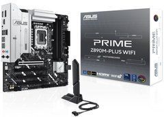Материнcька плата ASUS PRIME Z890M-PLUS WIFI s1851 Z890 4xDDR5 M.2 HDMI DP Wi-Fi mATX 90MB1J80-M0EAY0