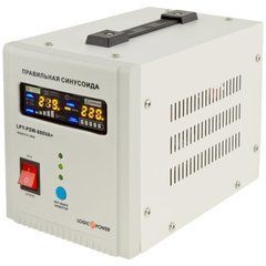 800VA ДБЖ LogicPower LPY-PSW-800VA+ (560Вт)5A/15A,чиста синусоїда 12V LP4153