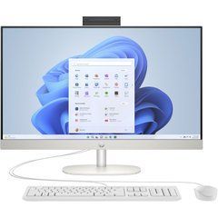 Моноблок 27"HP 27-cr0029ua AiO Ryz7 7730U/16Gb/SSD512Gb/WiFi/Cam/K&M/DOS/Shell White A1QX9EA