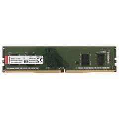 DDR4 2400 4GB Память Kingston Retail, CL17, 1Rx16 KVR24N17S6/4