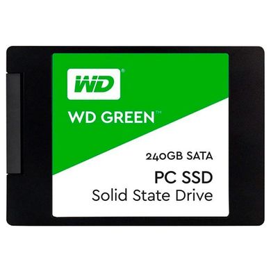 240GB WD Твердотельный накопитель SSD 2.5" Green SATA TLC WDS240G2G0A