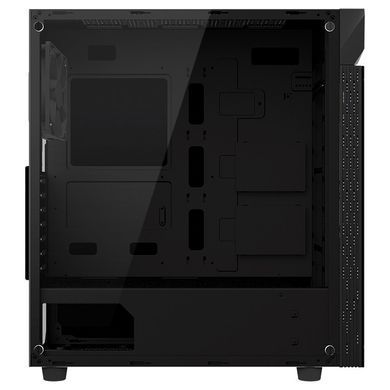 ATX без БЖ Корпус Gigabyte GB-C200G прозора бокова стінка, 2xUSB3.0 GB-C200G_ATX_CASE
