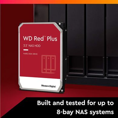 8TB Жорсткий диск WD 3.5" 5640 128MB SATA Red Plus NAS WD80EFZZ