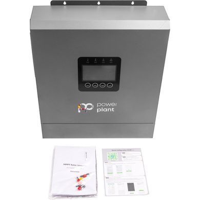 Автономний сонячний інвертор (off-grid) PowerPlant 6500W 48V 120A (NV823161)