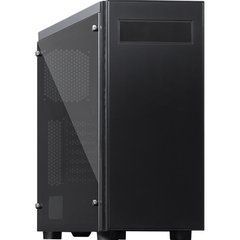 ATX без БЖ Корпус Chieftec Gaming Hawk AL-02B TG Edition,2xUSB3.0,черный AL-02B-TG-OP