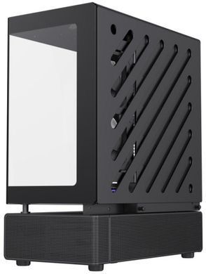 ATX без БЖ Корпус GameMax N80 BK Tempered Glass,Mesh,USB N80 BK Black