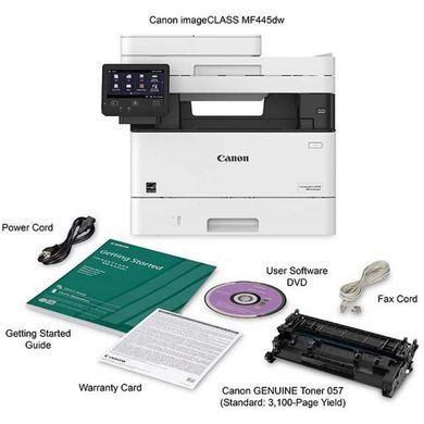 МФУ А4 ч/б Canon i-SENSYS MF445dw c Wi-Fi 3514C027