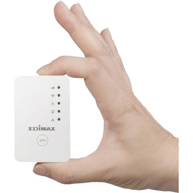 Edimax EW-7438RPN Точка доступа-ретранслятор MINI (1xRJ45, 300 Мбит/с, мини универсальный Wi-Fi ретранслятор)