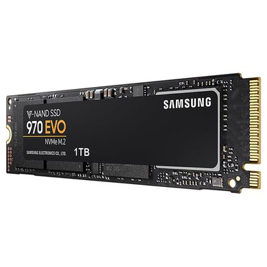 1TB Samsung Твердотельный накопитель SSD M.2 Samsung 1TB 970 EVO NVMe PCIe 3.0 4x 2280 V-NAND 3-bit MLC MZ-V7E1T0BW