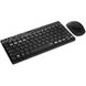 Комплект (клавіатура + миша) бездротовий Rapoo 8000M Wireless Black