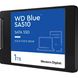 1TB WD Твердотельный накопитель SSD 2.5" BLUE SA510 SATA WDS100T3B0A