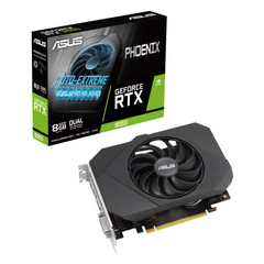 Відеокарта ASUS PH-RTX3050-8G-V2 NVIDIA RTX 3050/PH/V2/8GB/GDDR6 90YV0GH8-M0NA00