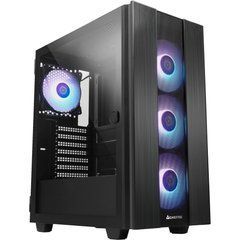 ATX без БЖ Корпус Chieftec Gaming Hunter 2 GS-02B TG Edition,1xUSB3.1, 1xUSB Type-C, 4x120мм RAINBOW ARGB, VGA 320мм, LCS ready, ATX, чорний GS-02B-OP