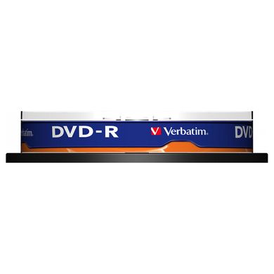 DVD-R Диск Verbatim DVD-R AZO 4.7GB 16X MATT SILVER SURFACE (Шпиндель-10шт) 32523